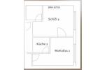 Erdgeschoßwohnung Sankt Wendel - 2 Zimmer, 51 m&sup2;, 750&euro; | Angebot:25959721