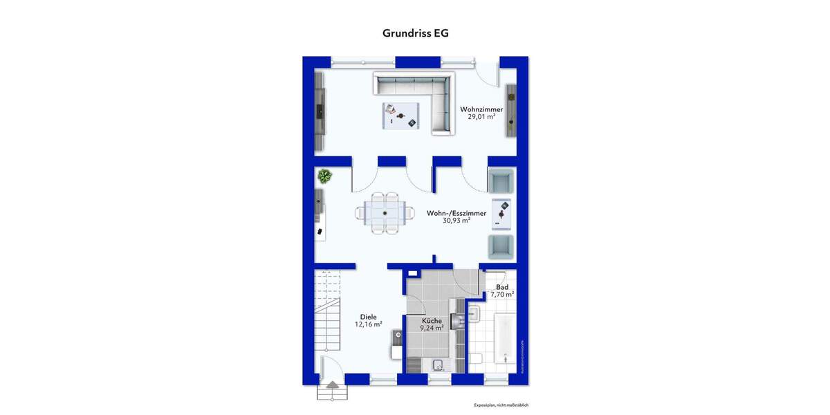 Einfamilienhaus Saarbrücken Dudweiler - 6 Zimmer, 115 m&sup2;, 125.000&euro; | Angebot:25801874