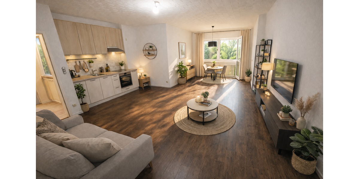 Etagenwohnung Merchweiler - 1 Zimmer, 37 m&sup2;, 350&euro; | Angebot:25058138