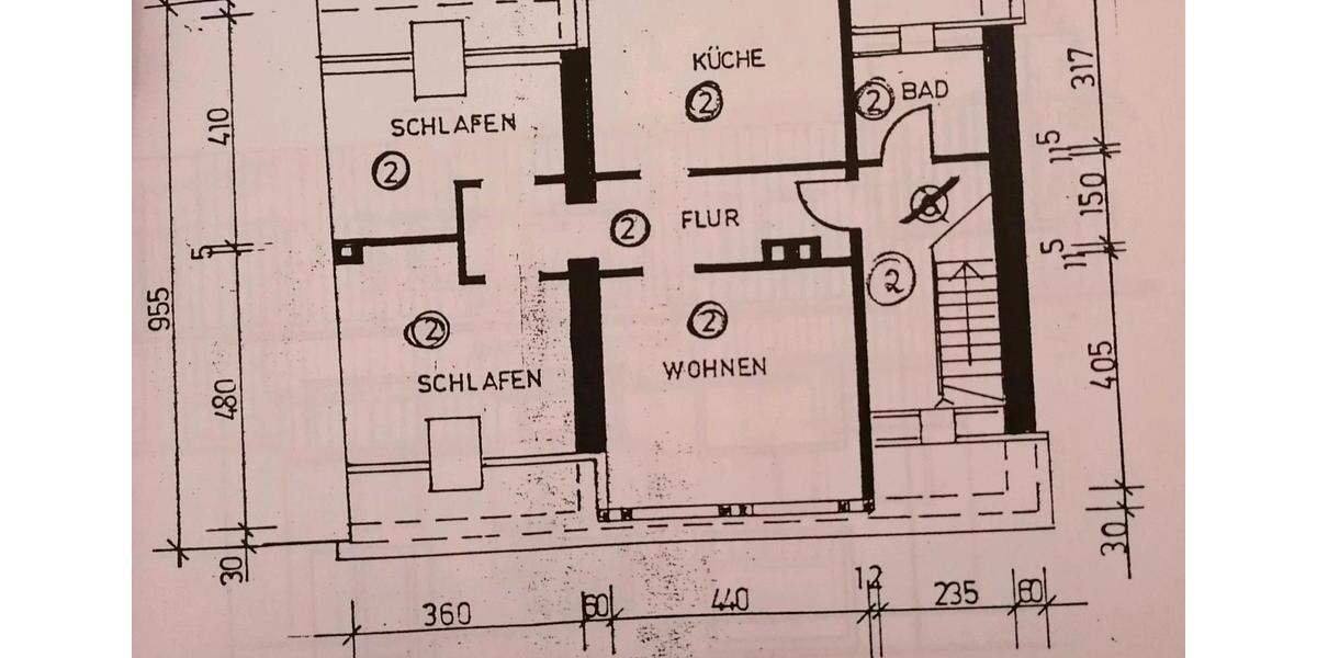 Dachgeschoßwohnung Marpingen - 3 Zimmer, 76 m&sup2;, 650&euro; | Angebot:25236903