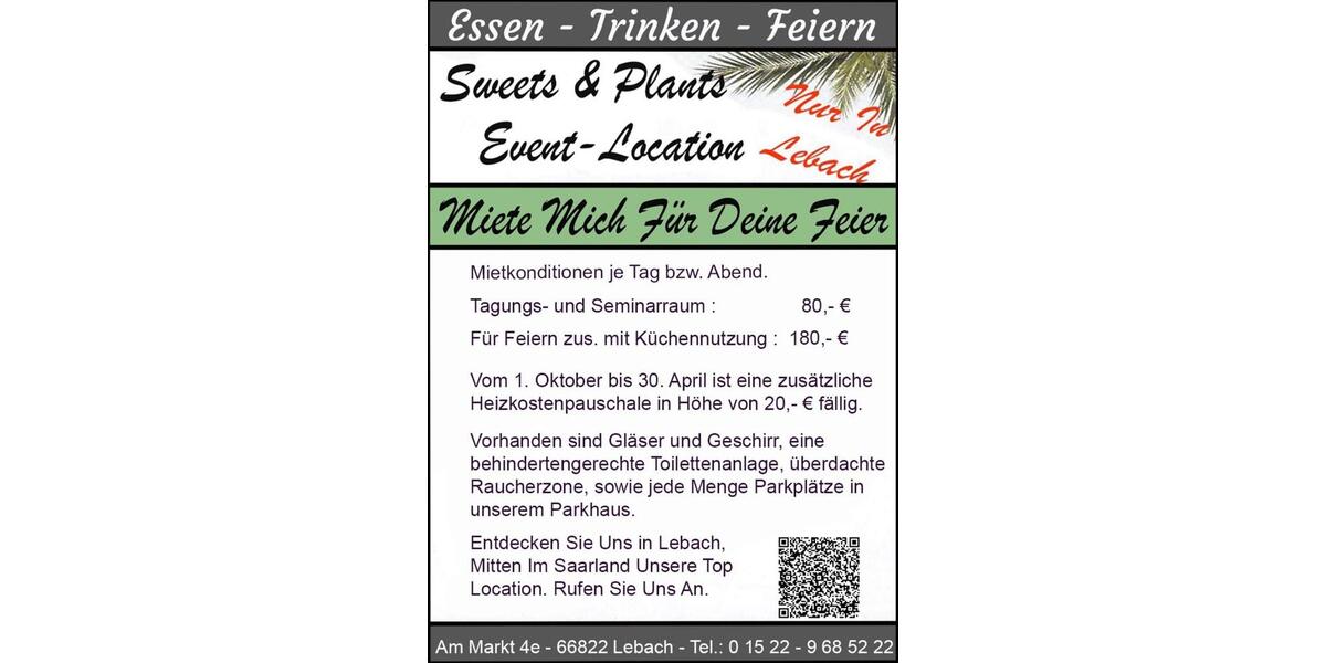 Gewerbeobjekt Lebach - 180&euro; | Angebot:17954968