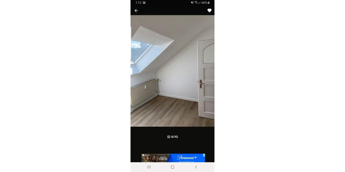 Dachgeschoßwohnung Saarbrücken Kieselhumes - 3 Zimmer, 59 m&sup2;, 250&euro; | Angebot:26585631