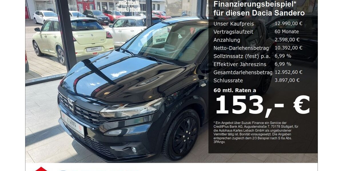 Dacia Sandero 29.992 km 12.990 &euro; Lebach 66822