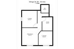 Erdgeschoßwohnung Dillingen (Saar) - 2 Zimmer, 64 m&sup2;, 560&euro; | Angebot:26635862