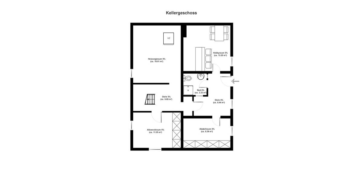 Einfamilienhaus Saarbrücken / Altenkessel Altenkessel - 6 Zimmer, 151 m&sup2;, 278.000&euro; | Angebot:26542694