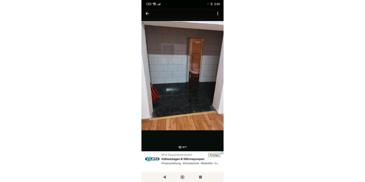 Erdgeschoßwohnung Saarbrücken Dudweiler - 1 Zimmer, 45 m&sup2;, 370&euro; | Angebot:26072052