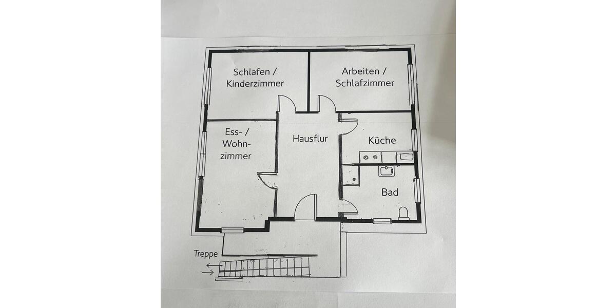 Dachgeschoßwohnung Saarlouis - 3 Zimmer, 81 m&sup2;, 820&euro; | Angebot:25712634