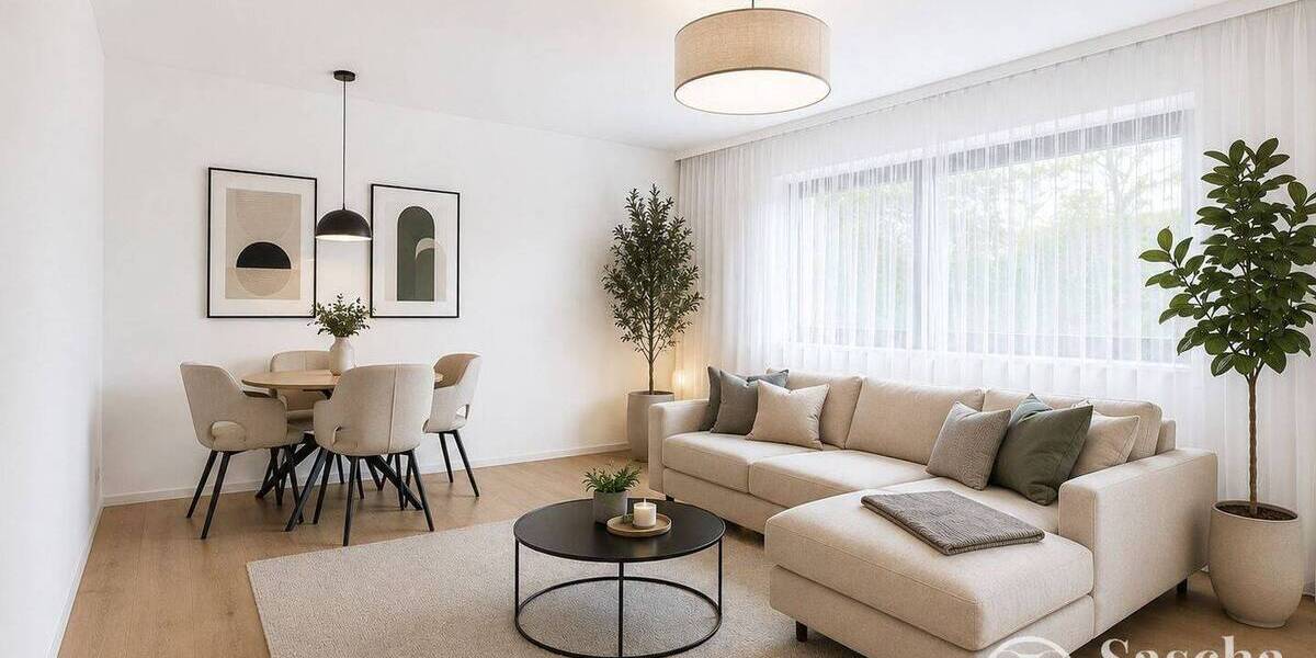 Helle 3-ZKB-Wohnung mit gutem Grundriss, Balkon & Garage in beliebter Lage von St. Ingbert-Süd - Etagenwohnung Sankt Ingbert St. Ingbert | Angebot:26597897