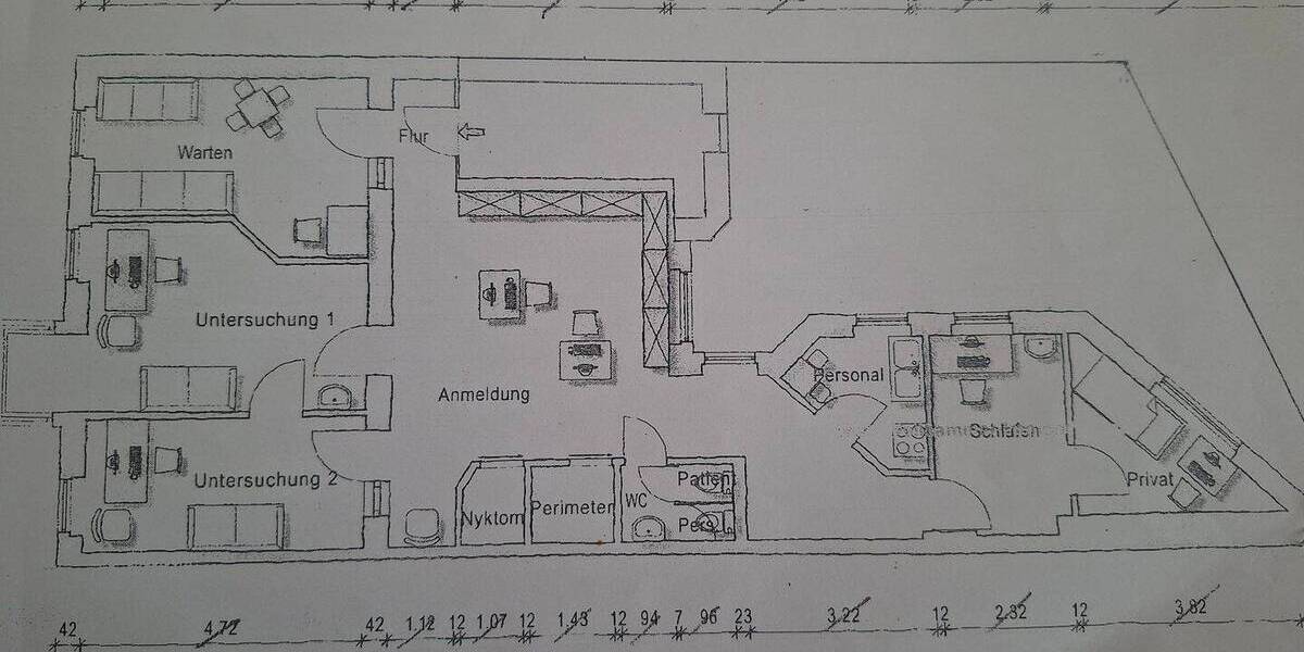 Gewerbeobjekt Saarbrücken St Johann - 5 Zimmer, 130 m&sup2;, 1.300&euro; | Angebot:26694547