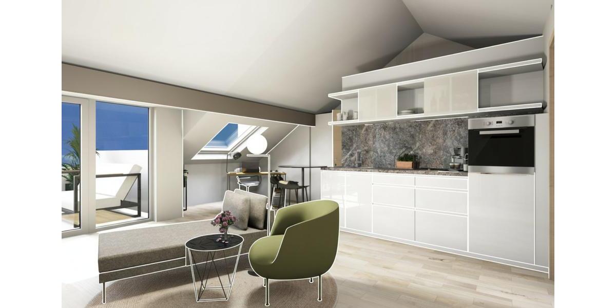 Etagenwohnung Saarbrücken Neue Bremm - 2 Zimmer, 50 m&sup2;, 750&euro; | Angebot:24711673