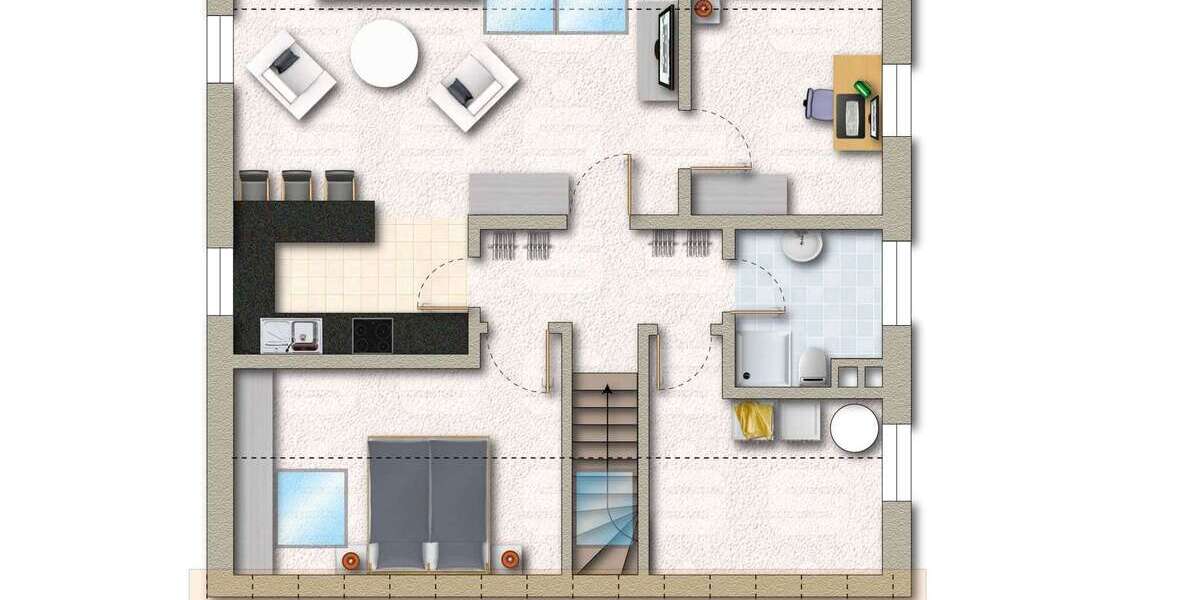 Etagenwohnung Lebach - 4 Zimmer, 74 m&sup2;, 130.000&euro; | Angebot:26578423