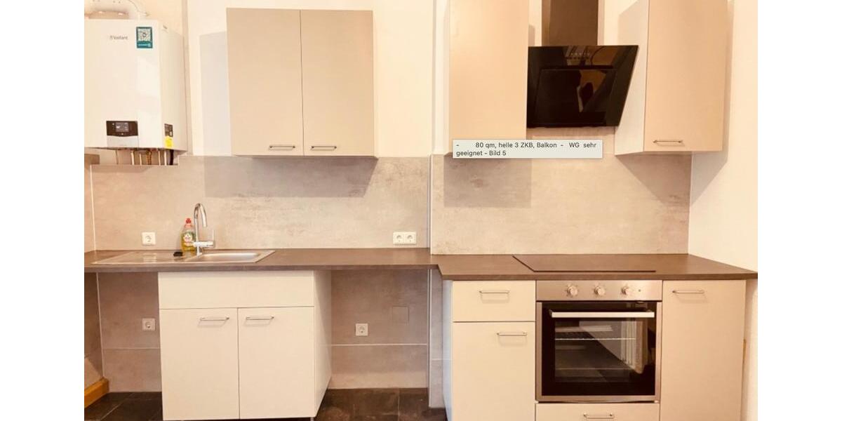 Hochparterre Saarbrücken Neue Bremm - 3 Zimmer, 80 m&sup2;, 750&euro; | Angebot:26621805