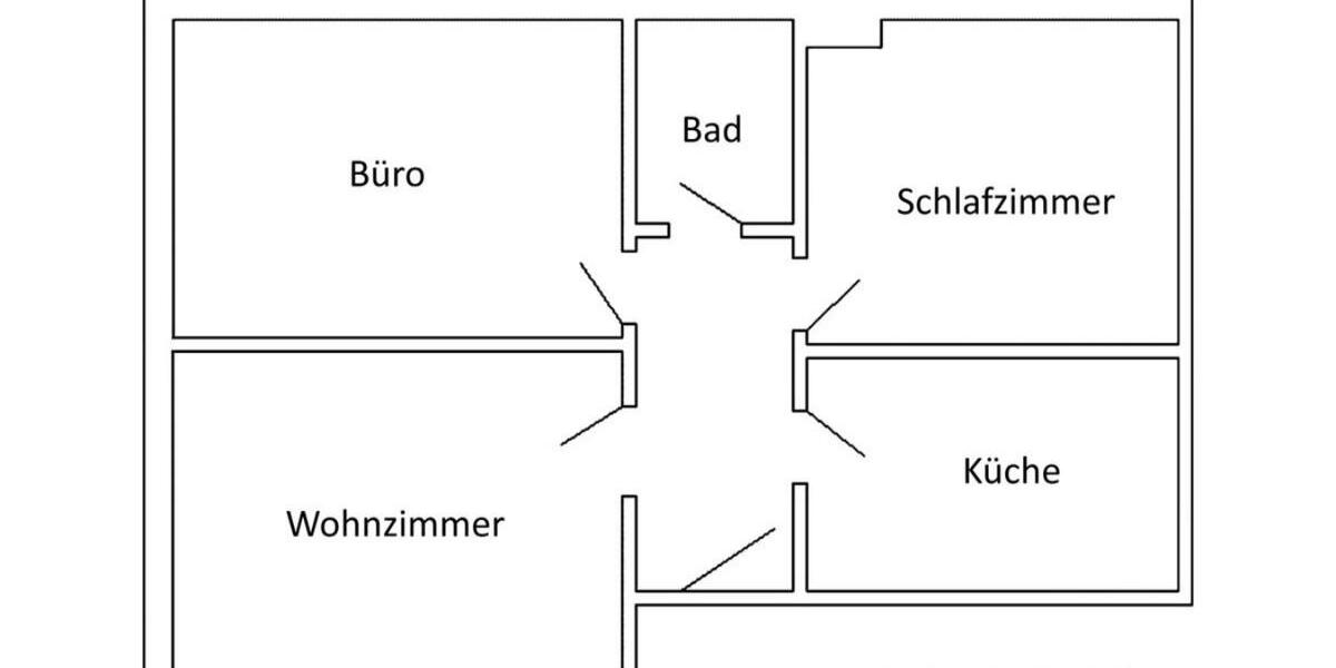 Etagenwohnung Saarbrücken Neue Bremm - 3 Zimmer, 74 m&sup2;, 630&euro; | Angebot:26643924