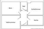 Etagenwohnung Saarbrücken Neue Bremm - 3 Zimmer, 74 m&sup2;, 630&euro; | Angebot:26643924