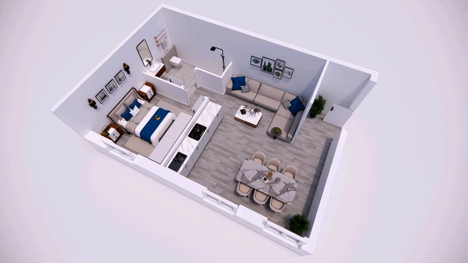 Etagenwohnung Sankt Wendel - 2 Zimmer, 65 m&sup2;, 485&euro; | Angebot:25888020