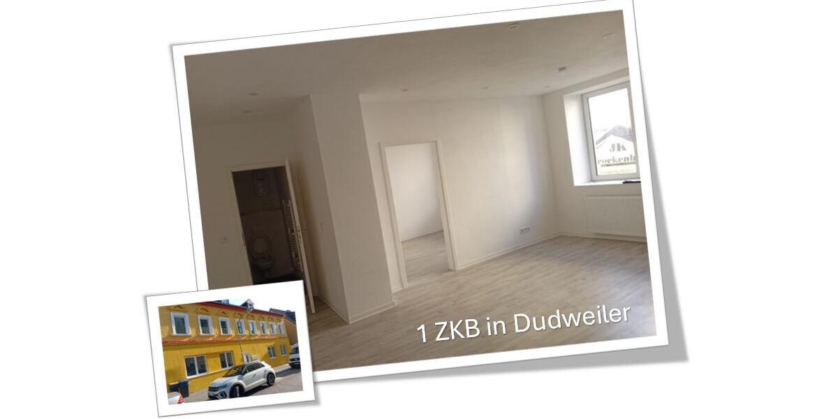 Erdgeschoßwohnung Saarbrücken Dudweiler - 1 Zimmer, 50 m&sup2;, 550&euro; | Angebot:26096684