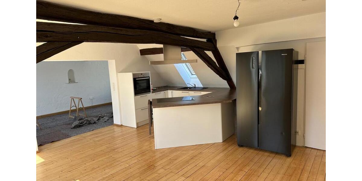 Dachgeschoßwohnung Saarbrücken Ensheim - 2 Zimmer, 130 m&sup2;, 1.000&euro; | Angebot:26162666