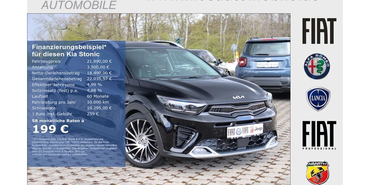 Kia Stonic 34.820 km 21.990 &euro; Saarbrücken - Dudweiler 66125