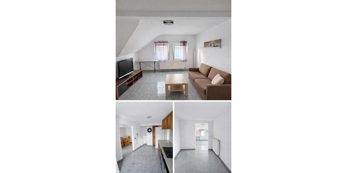Dachgeschoßwohnung Quierschied - 3 Zimmer, 65 m&sup2;, 450&euro; | Angebot:25641137