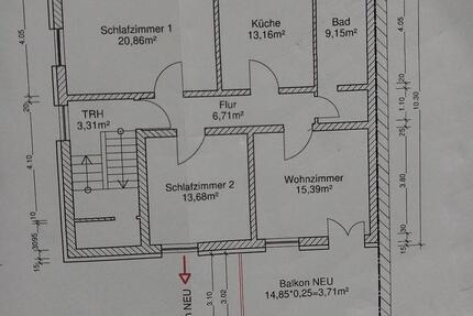 Wohnung Sankt Ingbert - 3 Zimmer, 85 m&sup2;, 950&euro; | Angebot:25334785