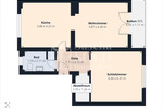 Helle 2-Zimmer-Wohnung mit Balkon und Panoramablick - Erstbezug nach Sanierung - ab Juli 2026 - Etagenwohnung Spiesen-Elversberg Elversberg | Angebot:26573144