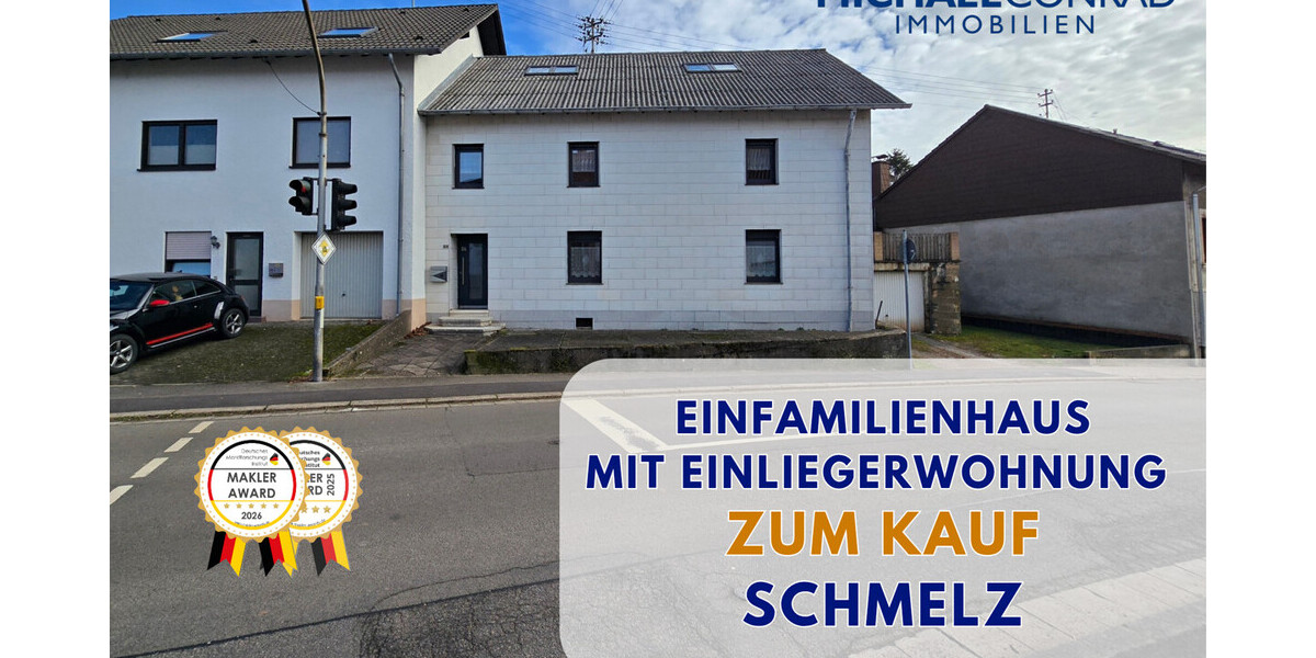 Modernisiertes Einfamilienhaus mit Einliegerwohnung Schmelz zentral - Einfamilienhaus Schmelz | Angebot:27333388