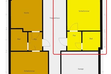 Wohnung Saarbrücken Malstatt - 1 Zimmer, 47 m&sup2;, 510&euro; | Angebot:25591193