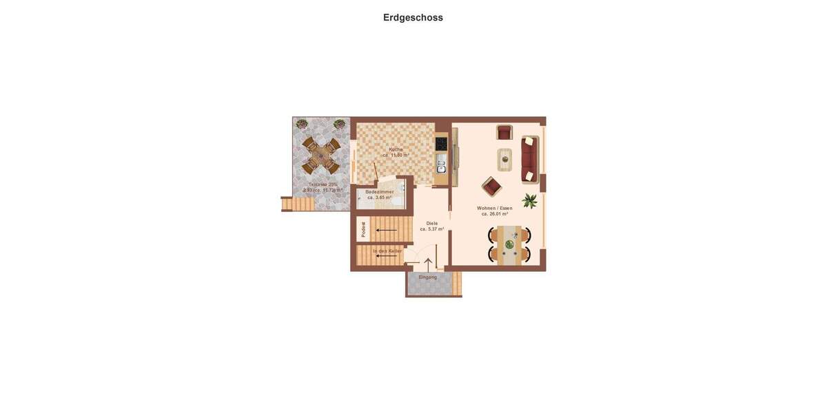 Doppelhaushälfte Saarbrücken / Altenkessel Altenkessel - 4 Zimmer, 95 m&sup2;, 158.000&euro; | Angebot:25687901