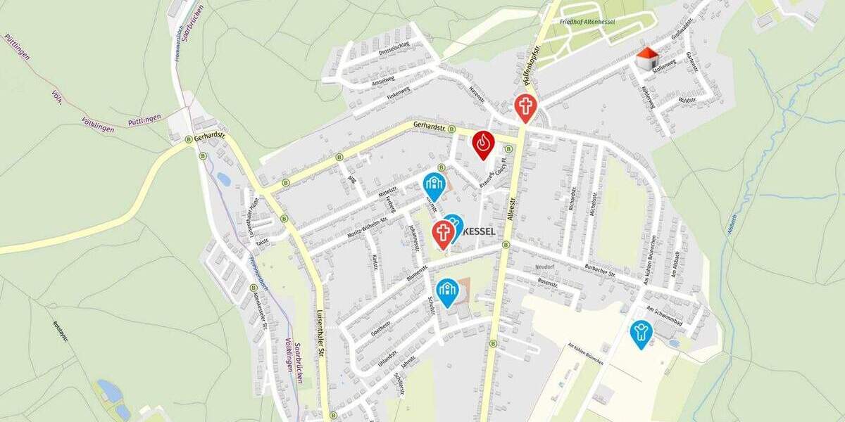 Doppelhaushälfte Saarbrücken / Altenkessel Altenkessel - 4 Zimmer, 95 m&sup2;, 158.000&euro; | Angebot:25687901