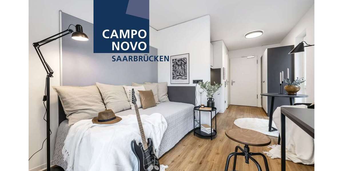 Etagenwohnung Saarbrücken St. Johann - 1 Zimmer, 23 m&sup2;, 400&euro; | Angebot:27071289