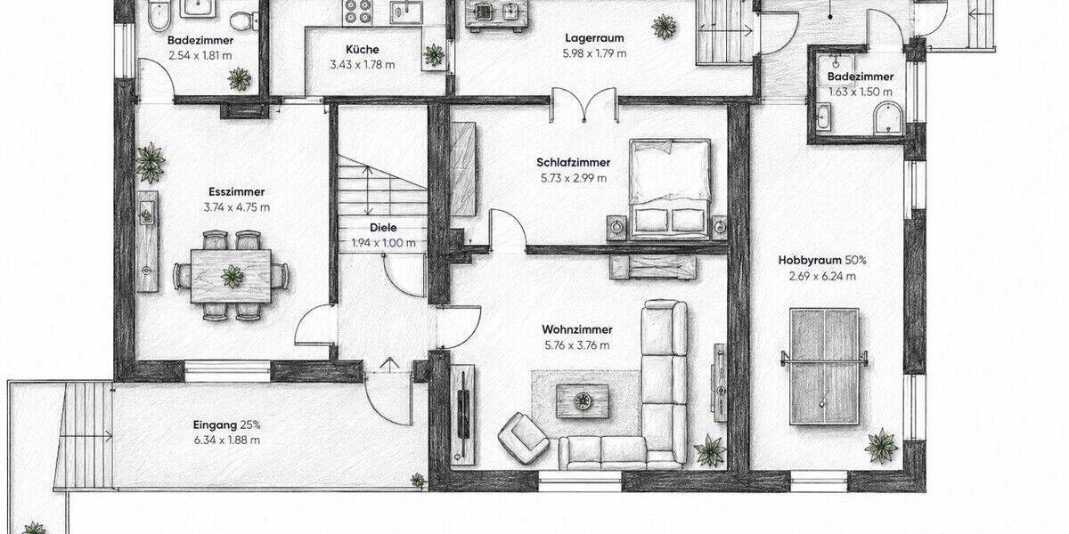 Einfamilienhaus Schmelz Limbach - 7 Zimmer, 145 m&sup2;, 179.000&euro; | Angebot:25673983