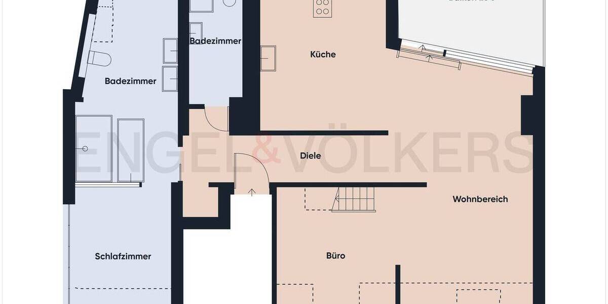 Etagenwohnung Saarbrücken Malstatt - 3 Zimmer, 98 m&sup2;, 800&euro; | Angebot:25984566