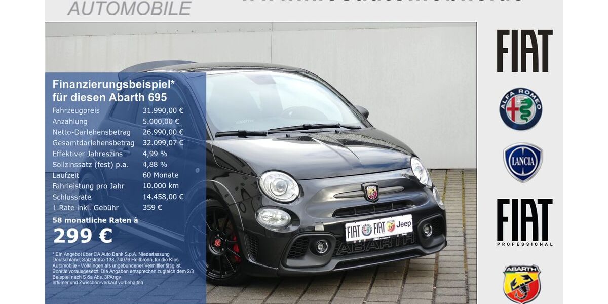 Abarth 695 21.222 km 29.990 &euro; Völklingen 66333