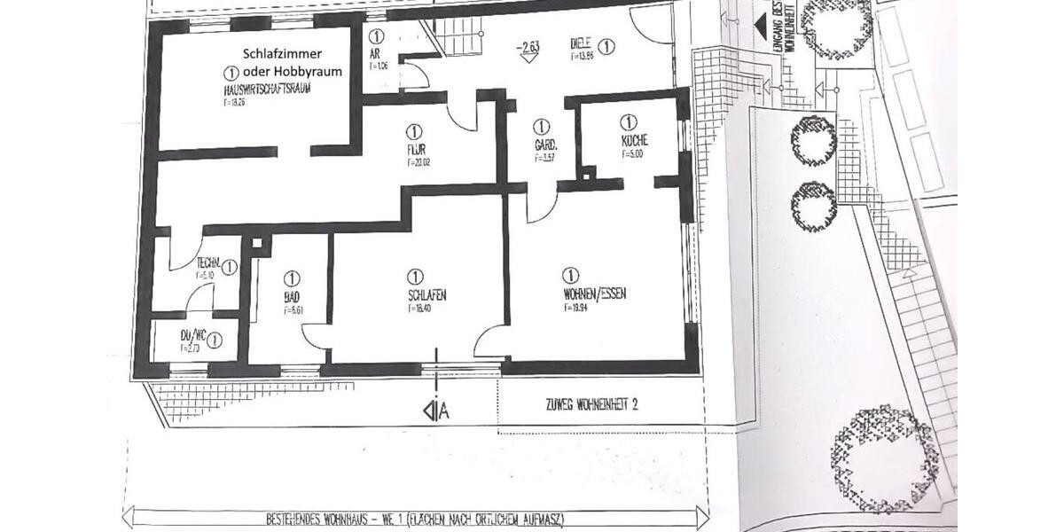 Maisonettenwohnung Großrosseln - 6 Zimmer, 237 m&sup2;, 179.000&euro; | Angebot:23594024