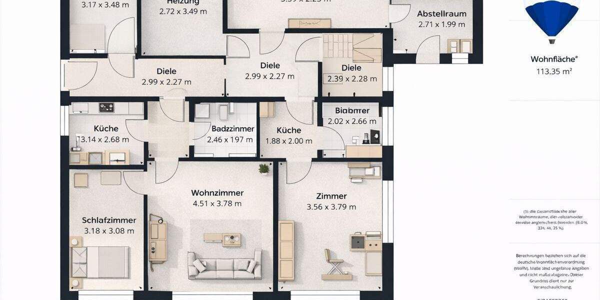 Einfamilienhaus Saarlouis Lisdorf - 9 Zimmer, 268 m&sup2;, 585.000&euro; | Angebot:25731423