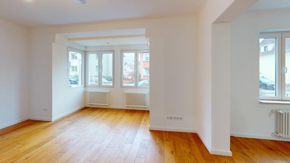 Erdgeschoßwohnung Saarbrücken Malstatt - 2 Zimmer, 78 m&sup2;, 990&euro; | Angebot:25063273