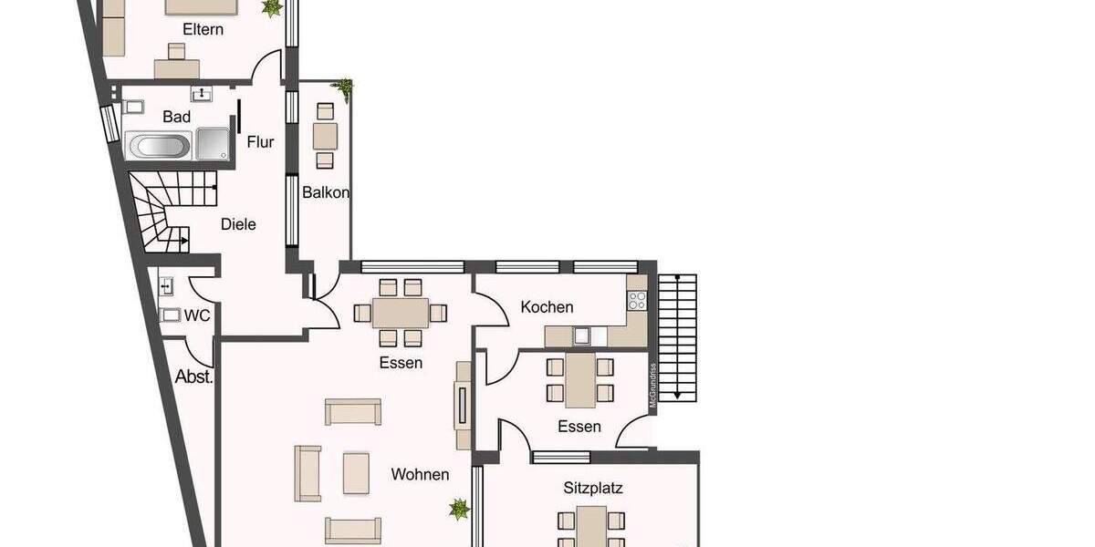 Mehrfamilienhaus, Wohnhaus Merchweiler - 1 Zimmer, 332 m&sup2;, 325.000&euro; | Angebot:25741215