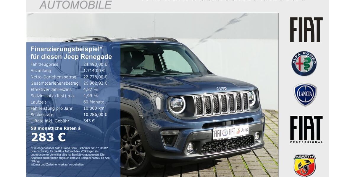 Jeep Renegade 21.698 km 23.990 &euro; Völklingen 66333