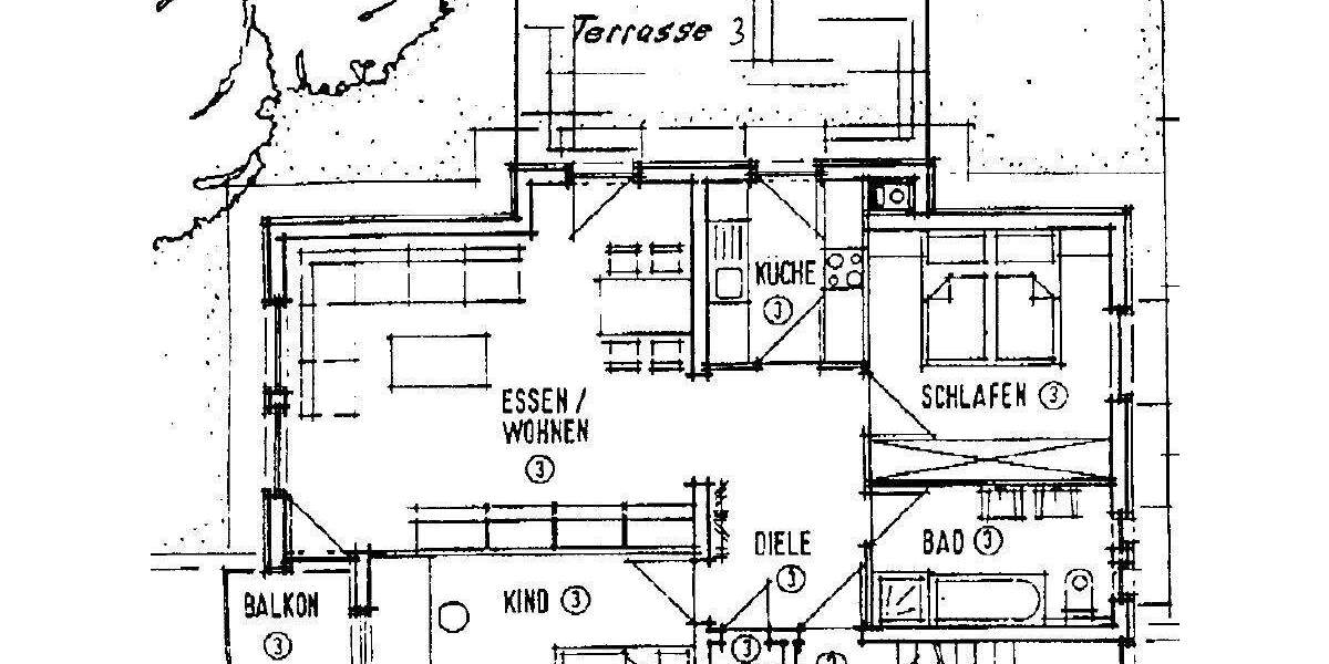 Etagenwohnung Blieskastel Bierbach - 3 Zimmer, 74 m&sup2;, 150.000&euro; | Angebot:25729575