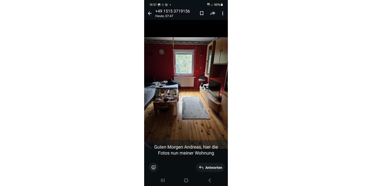 Etagenwohnung Saarbrücken Kieselhumes - 3 Zimmer, 80 m&sup2;, 450&euro; | Angebot:26477290
