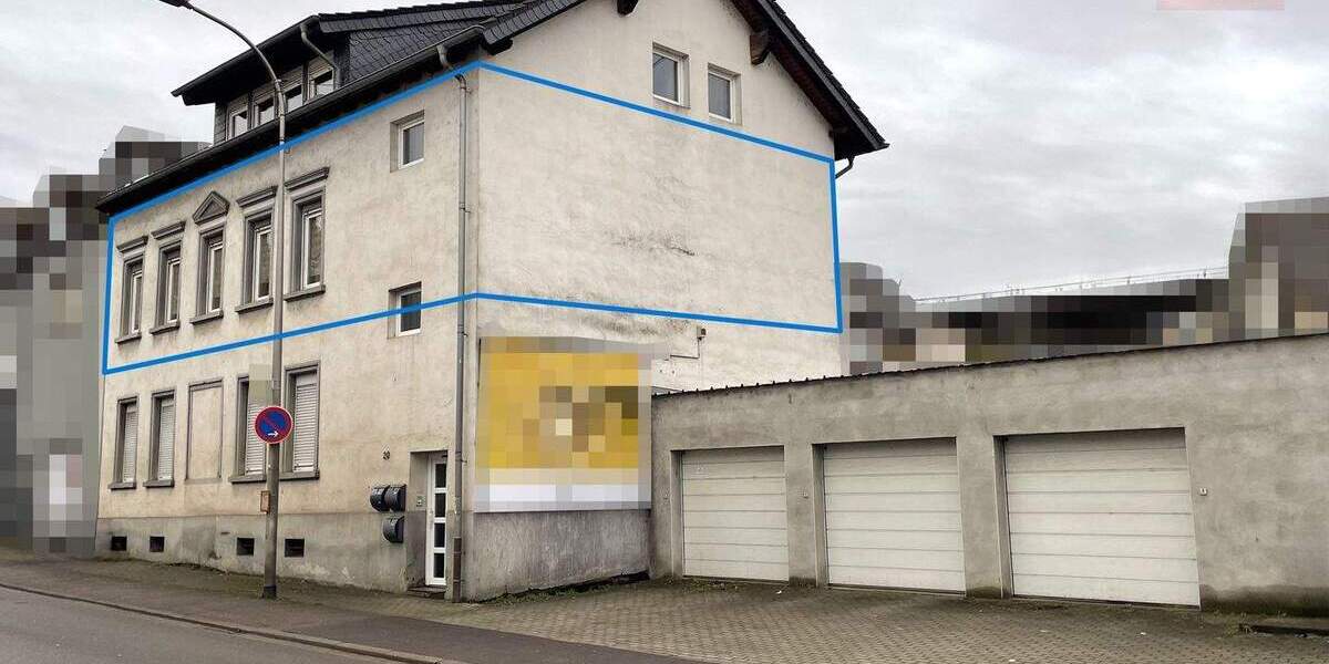 Etagenwohnung Völklingen / Wehrden (Saar) Wehrden - 4 Zimmer, 94 m&sup2;, 96.000&euro; | Angebot:25772466