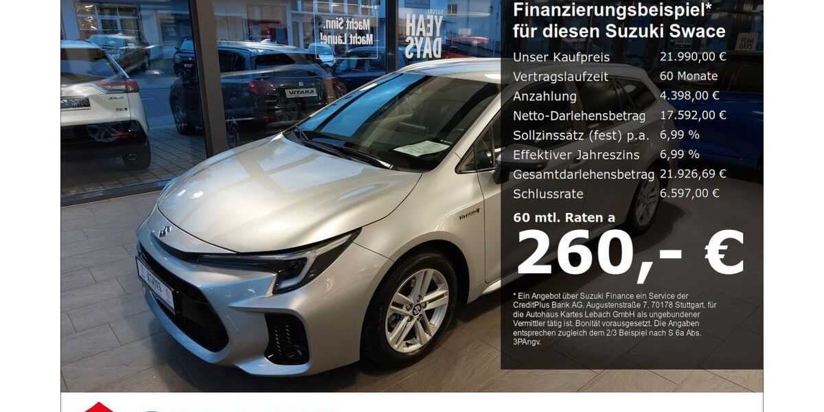 Suzuki Swace 29.985 km 21.990 &euro; Lebach 66822