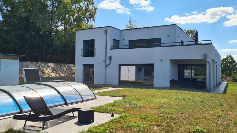 Exklusives energieeffizientes Villenanwesen im Bauhausstil - sonstige Haustypen Neunkirchen | Angebot:22550971