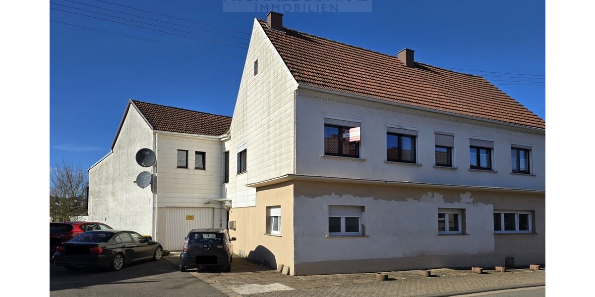 2-3 Familienhaus in Schmelz Zentrum - Zweifamilienhaus Schmelz / Bettingen Bettingen | Angebot:27010288