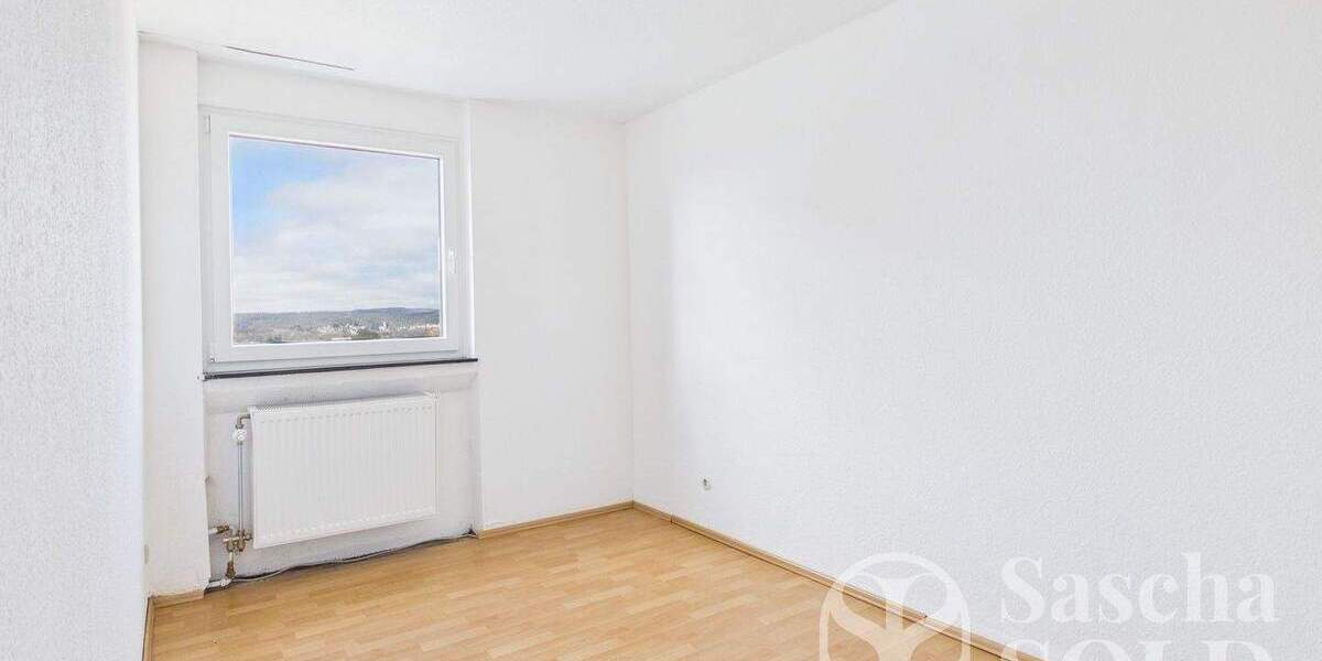 Helle 4ZKB Wohnung mit Weitblick - Südwest-Loggia und Garage - in Dudweiler - Etagenwohnung Saarbrücken Dudweiler | Angebot:25289682