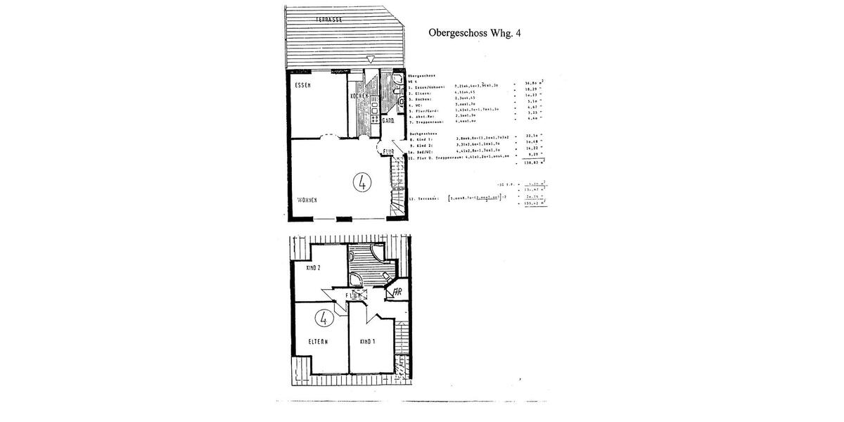 Etagenwohnung Saarbrücken Brebach-Fechingen - 5 Zimmer, 155 m&sup2;, 210.000&euro; | Angebot:26111977