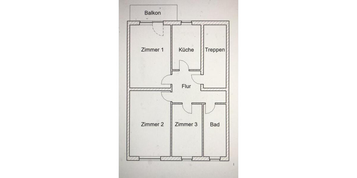 Etagenwohnung Saarbrücken Neue Bremm - 3 Zimmer, 93 m&sup2;, 920&euro; | Angebot:24753778