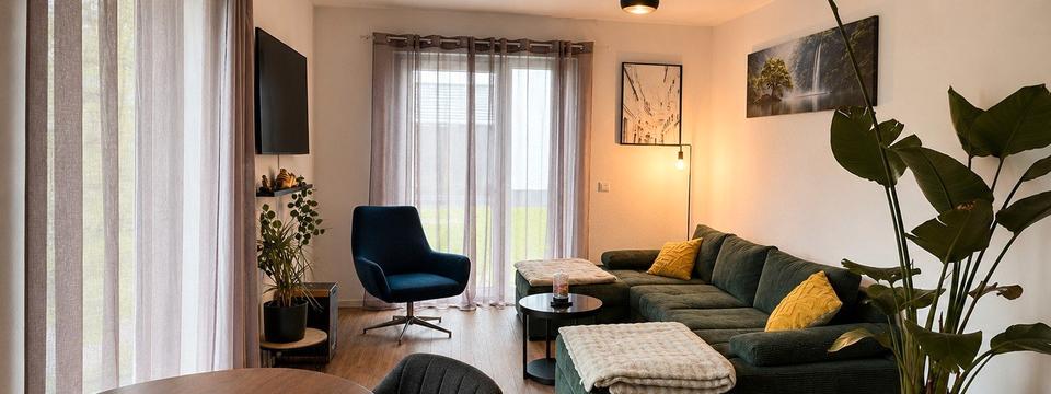 Terrassenwohnung Ottweiler - 2 Zimmer, 58 m&sup2;, 700&euro; | Angebot:26677277