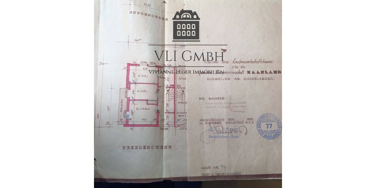 Einfamilienhaus Saarbrücken / Dudweiler Dudweiler - 5 Zimmer, 140 m&sup2;, 1.400&euro; | Angebot:26017125