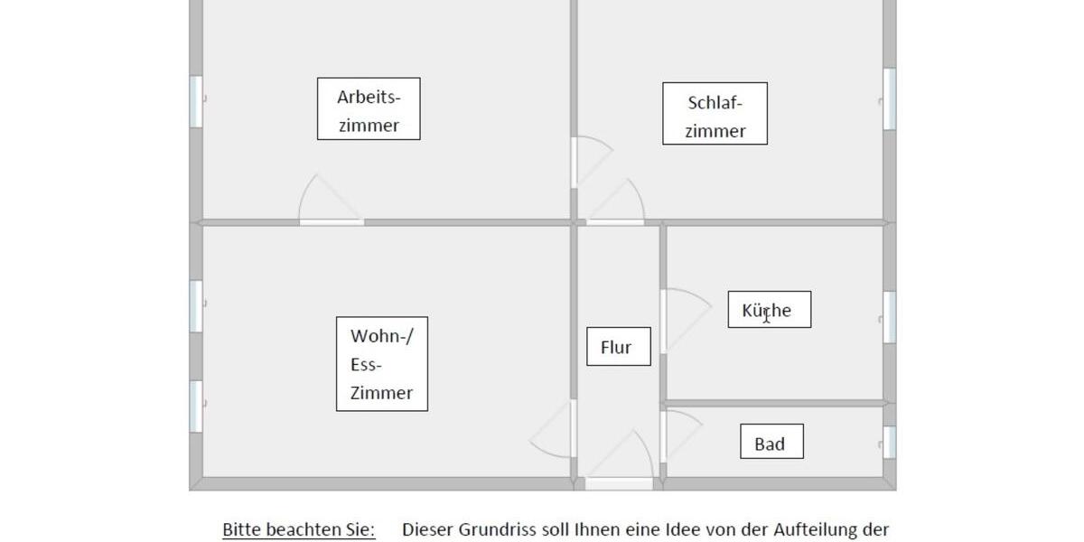 Etagenwohnung Saarbrücken St. Arnual - 3.5 Zimmer, 76 m&sup2;, 760&euro; | Angebot:25868584